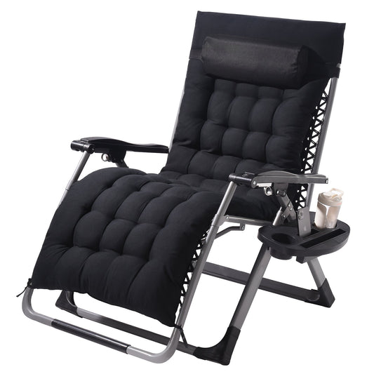 Luxurious 500Lb Heavy Duty Zero Gravity Chair Indoor Outdoor