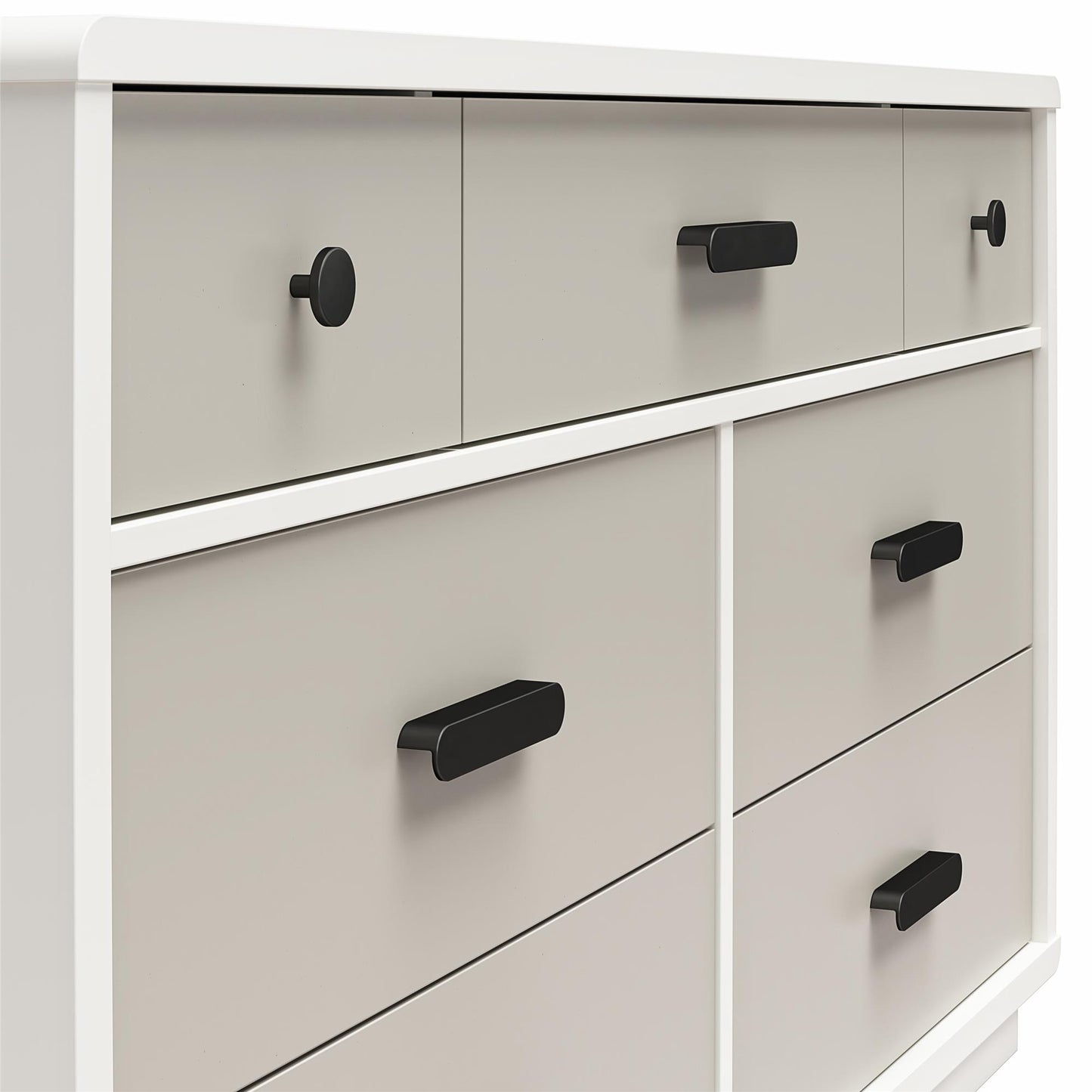 Valencia 7-Drawer Wide Dresser