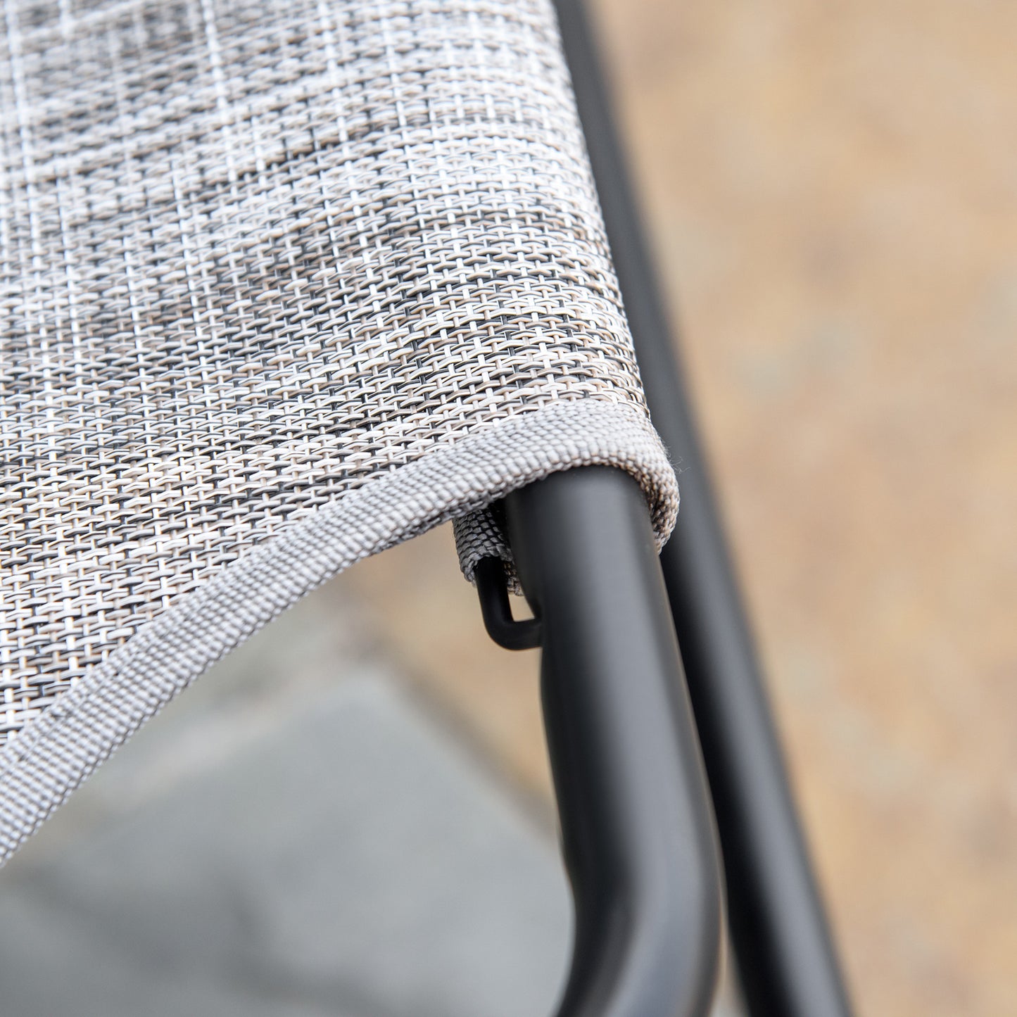 Enchanting Patio Outdoor Rocking Chair With Sling Fabric