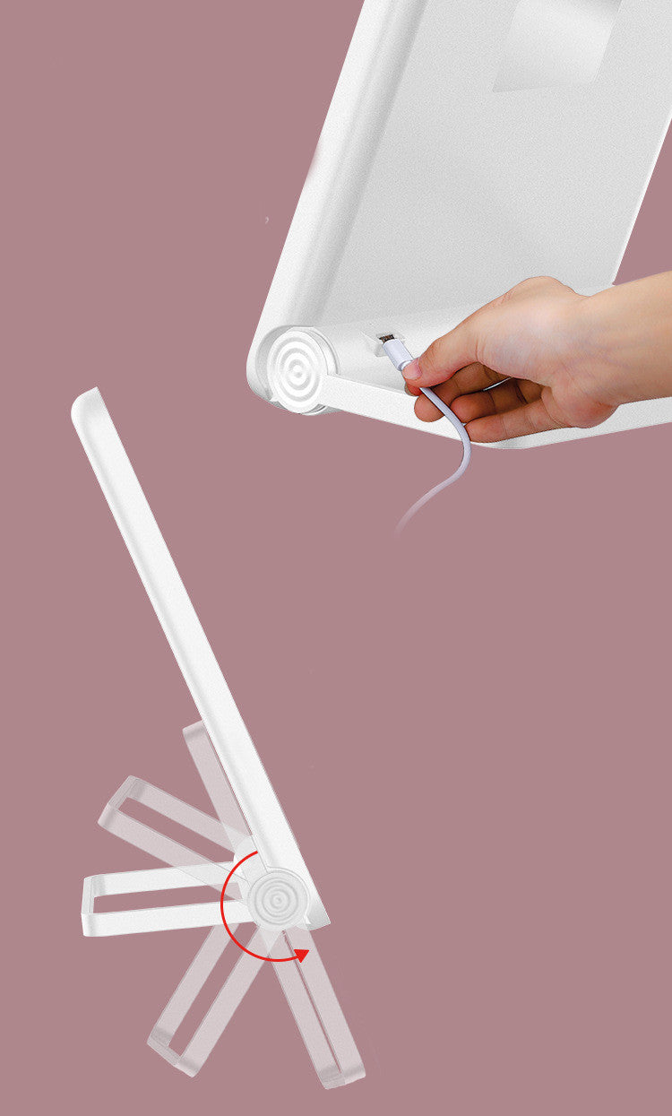 Folding Wall Mounted Mirror Desktop Portable