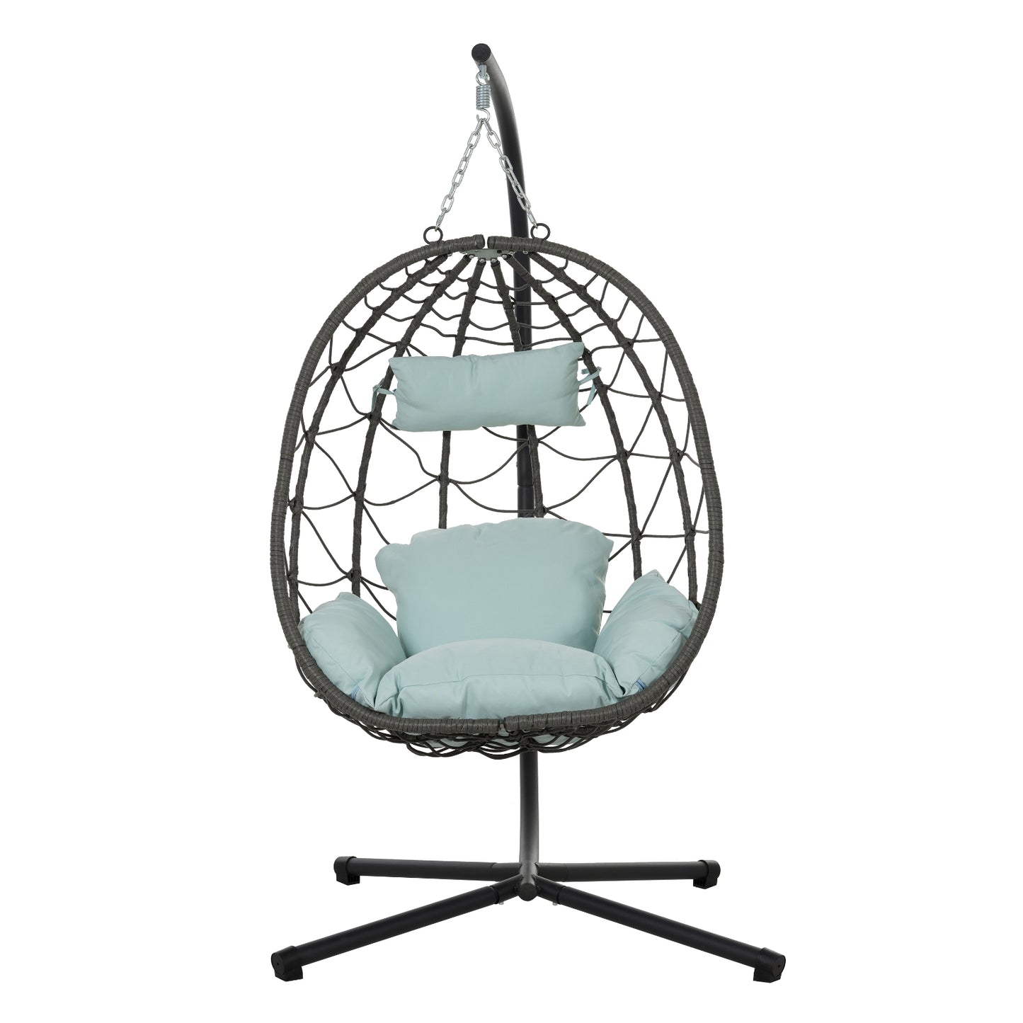 Enchanted Luxe Egg Chair With Stand For Indoor Outdoor Bliss