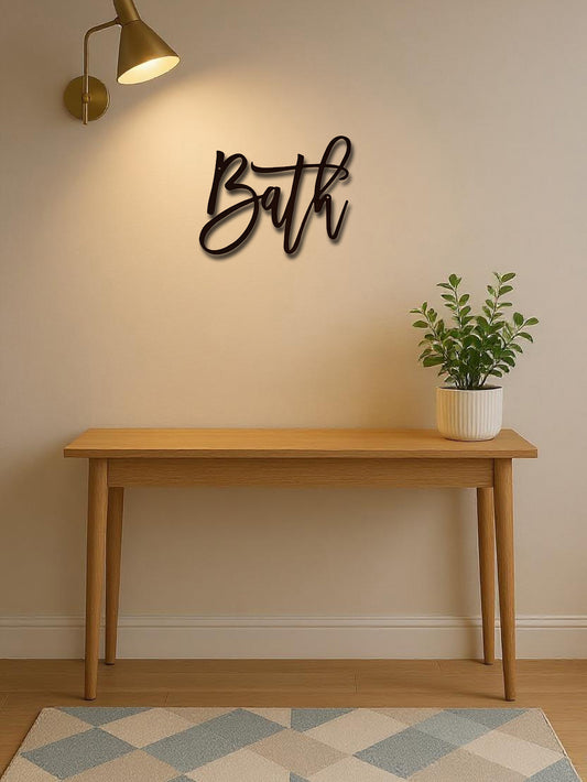 BATH Stylish Focal Point For Wall Art, Chic Home Decor