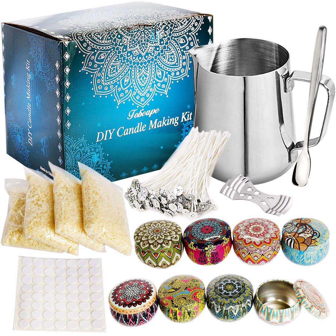 Enchanting DIY Candle Making Kit With Scented Jars