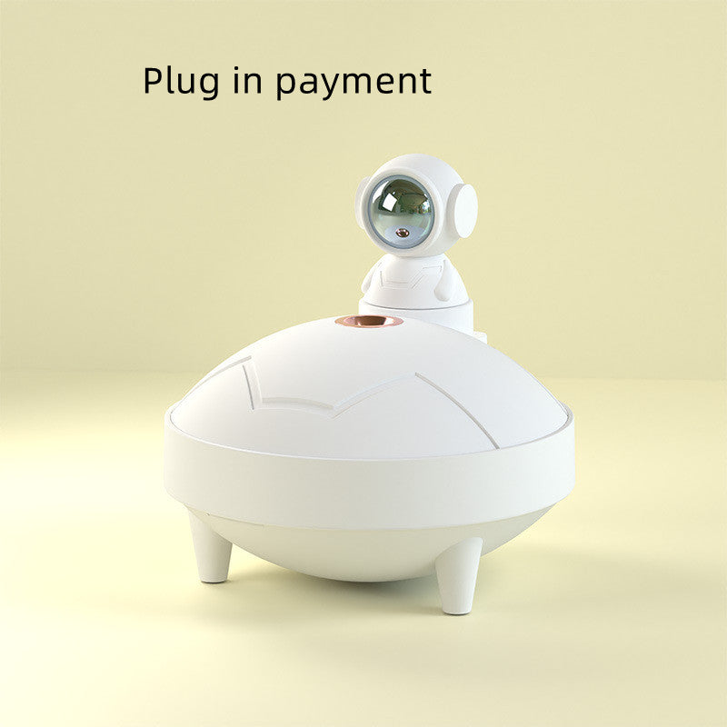 Enchanted Astronaut Sunset Luxe Lamp Glow Humidifier With 360 Degree Projection
