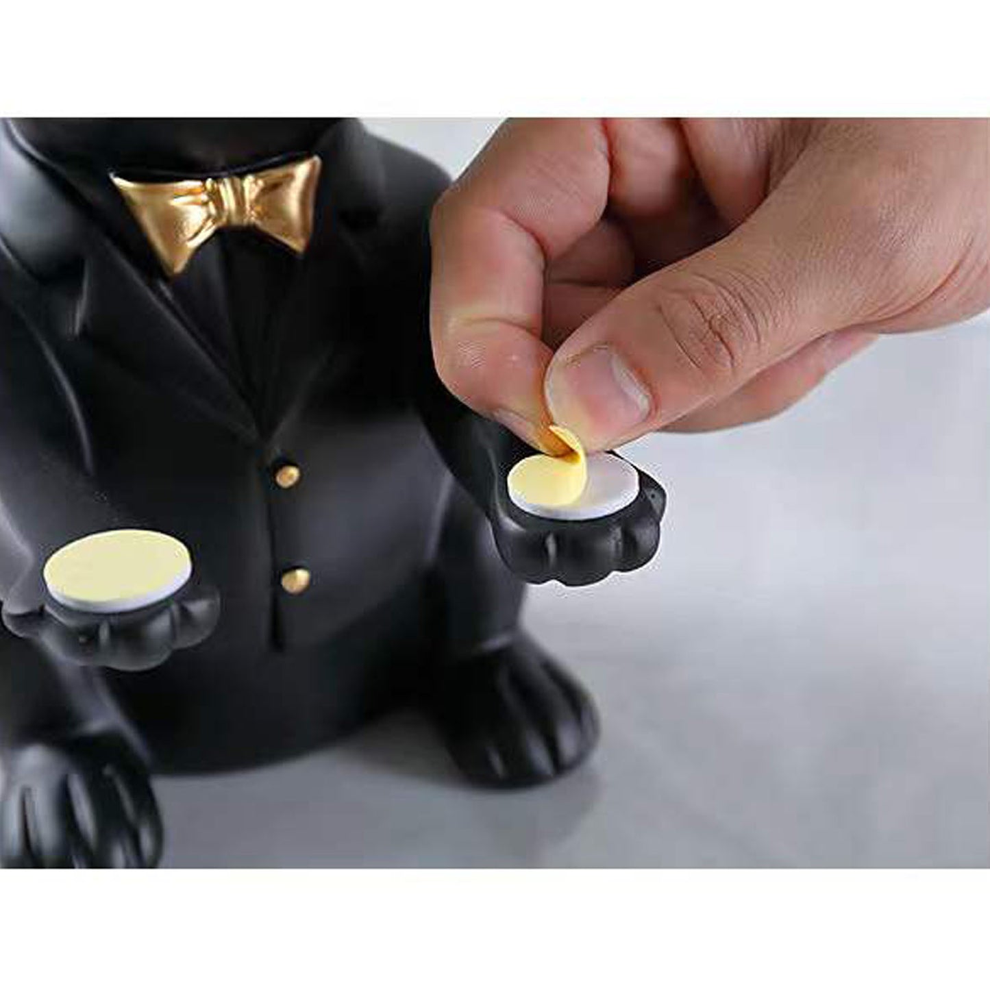 French Bulldog Tray Statue -  Home Decor