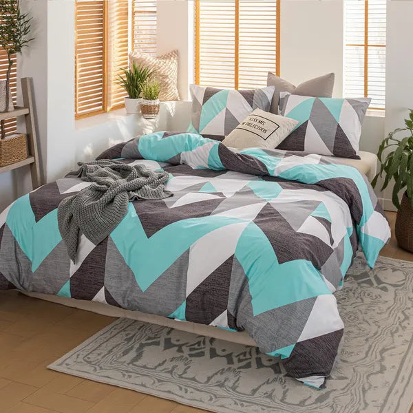 3pieces Comforter Set Queen Comforterx1 Pillowcasex2 Extremely Diverse Styles