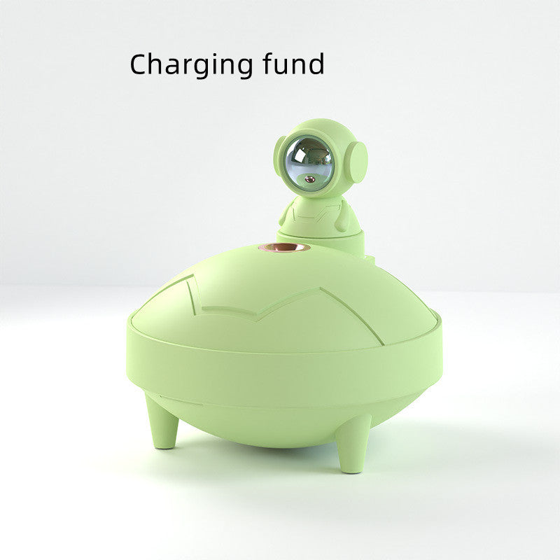 Enchanted Astronaut Sunset Luxe Lamp Glow Humidifier With 360 Degree Projection