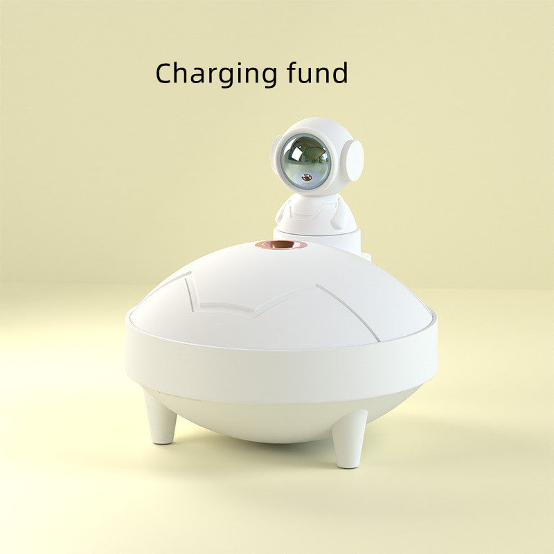 Enchanted Astronaut Sunset Luxe Lamp Glow Humidifier With 360 Degree Projection