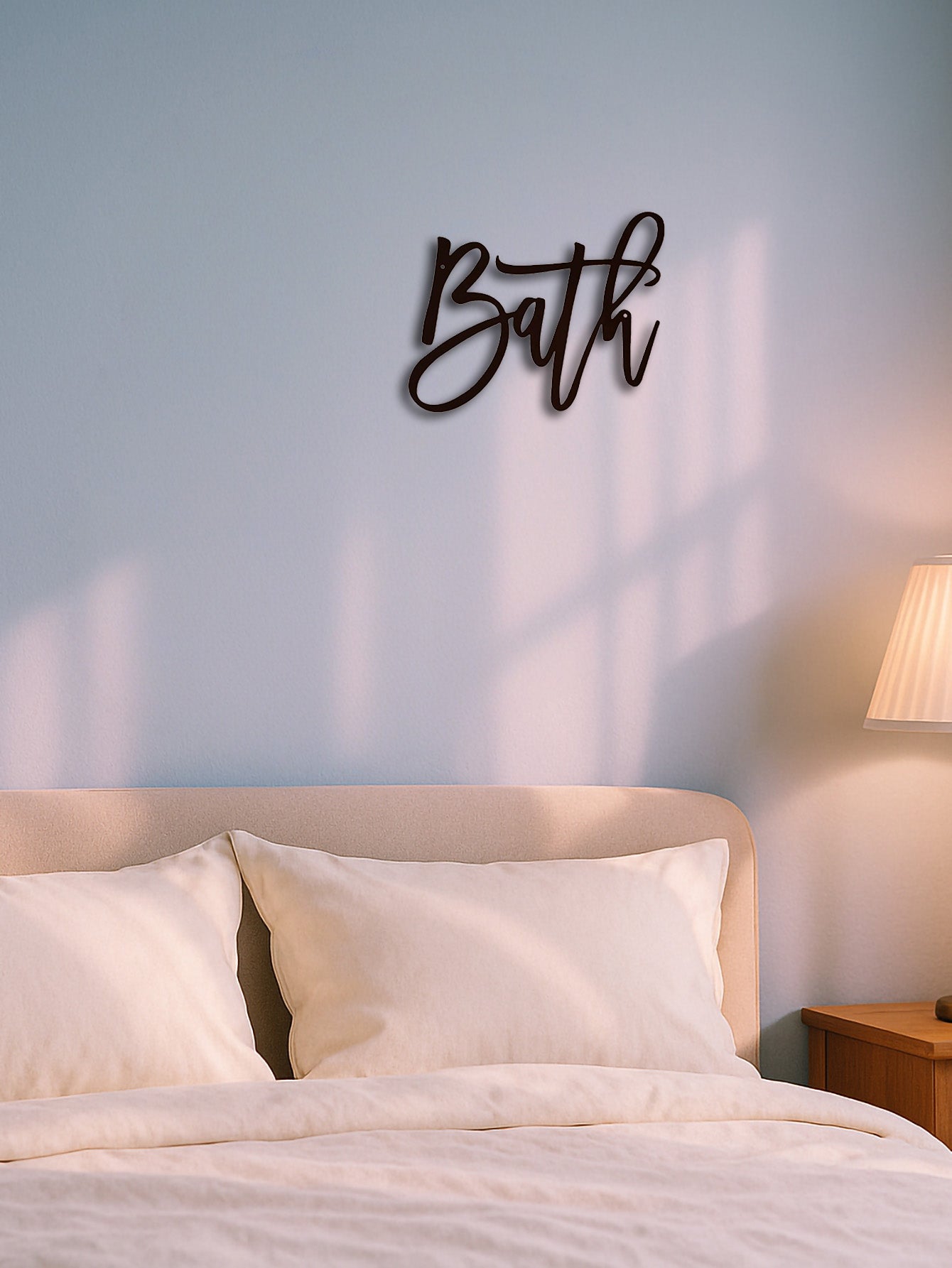 BATH Stylish Focal Point For Wall Art, Chic Home Decor