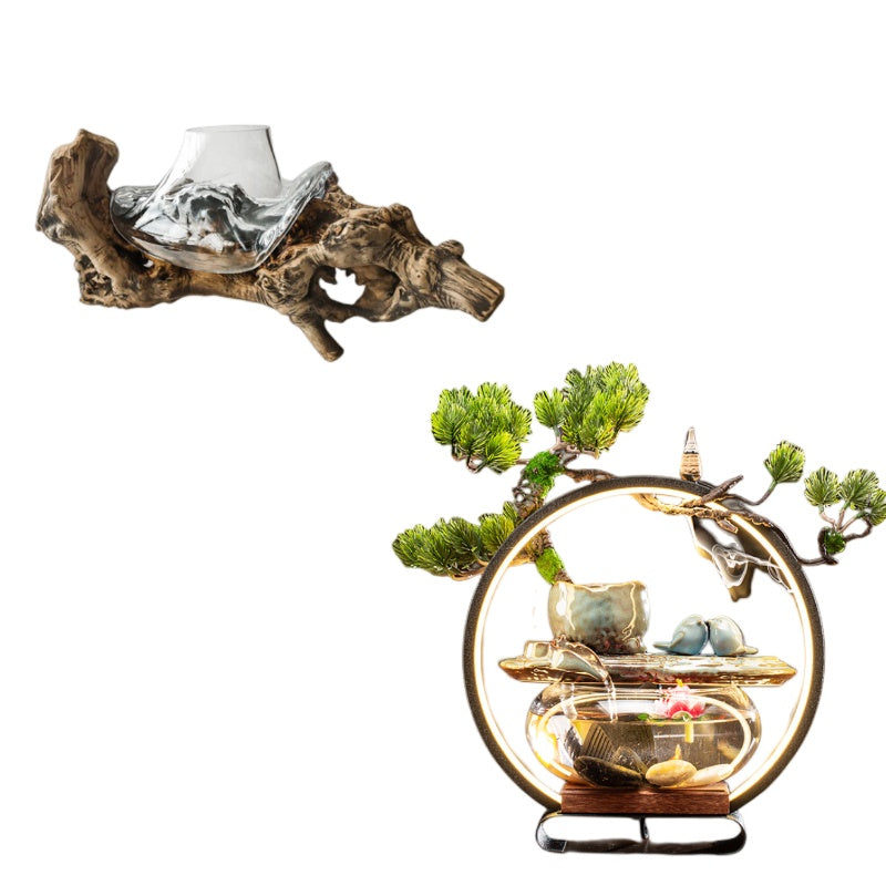 Modern Minimalist Glass Vase Decorative Ornaments