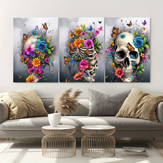 Skull Art Canvas Wall Decor Home Decor