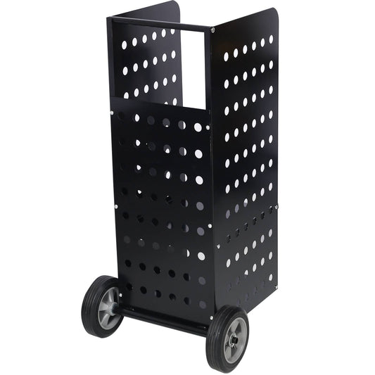 Premium Firewood Rolling Cart For Outdoor Wood Rack