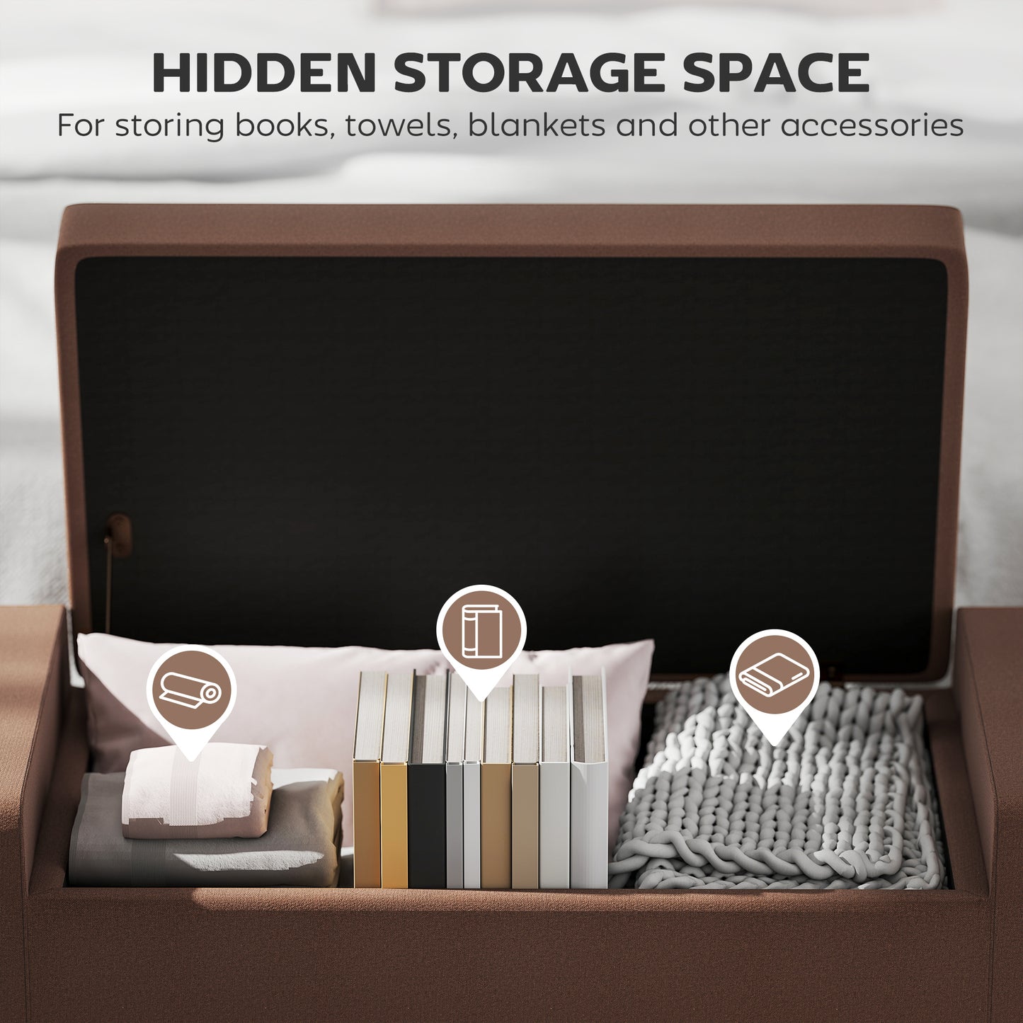 36" Ottoman with Storage