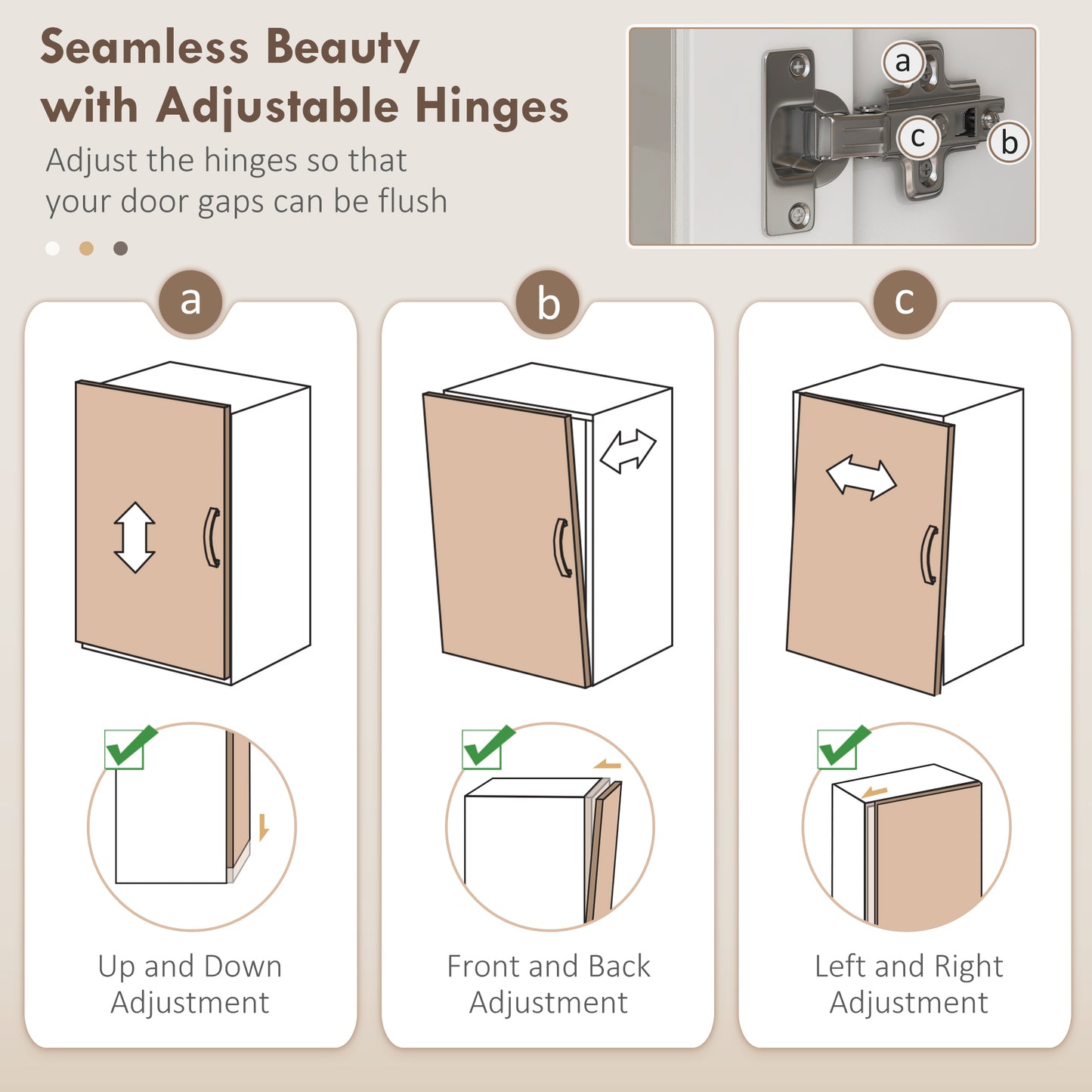 Kitchen Pantry Cabinet, 72" Freestanding Storage Cabinet with Hutch, Large Countertop, Glass Doors and Adjustable Shelves, Microwave Cabinet, Coffee Bar Cabinet for Dining Room, White