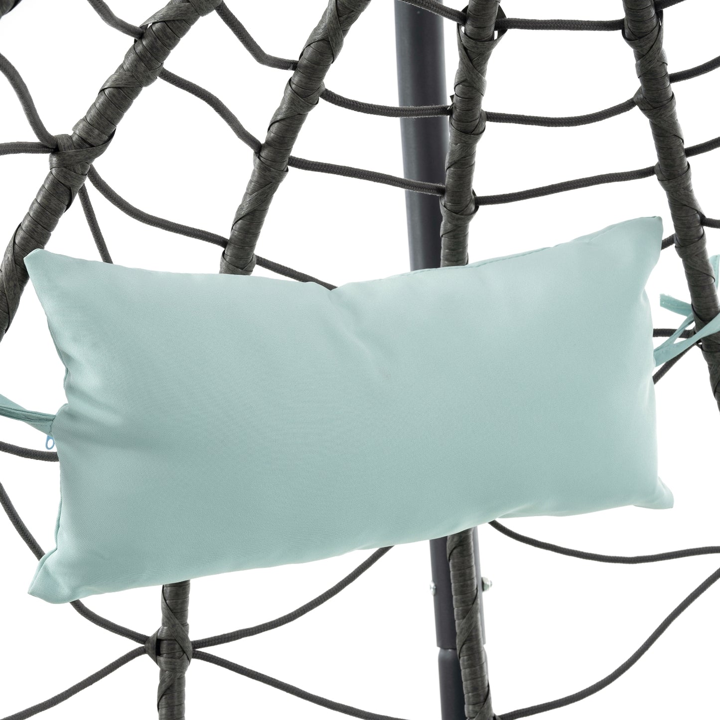Enchanted Luxe Egg Chair With Stand For Indoor Outdoor Bliss
