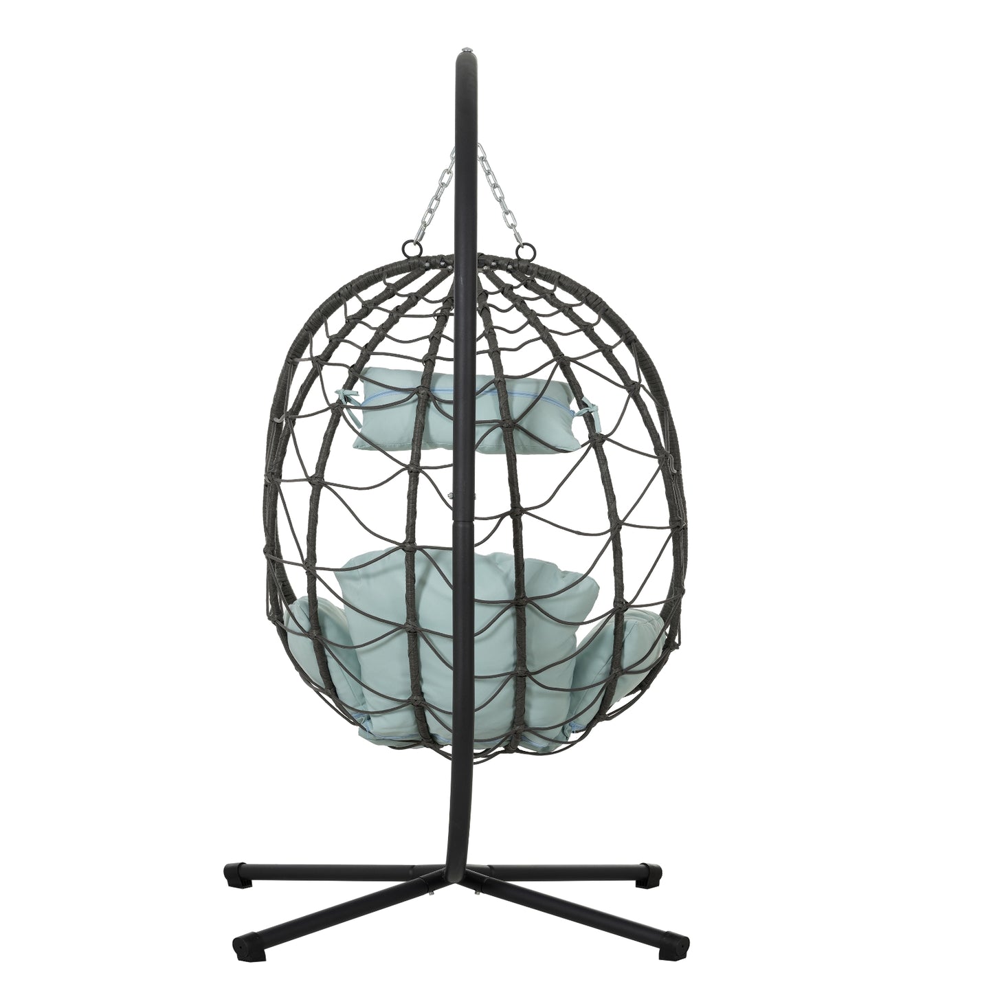 Enchanted Luxe Egg Chair With Stand For Indoor Outdoor Bliss
