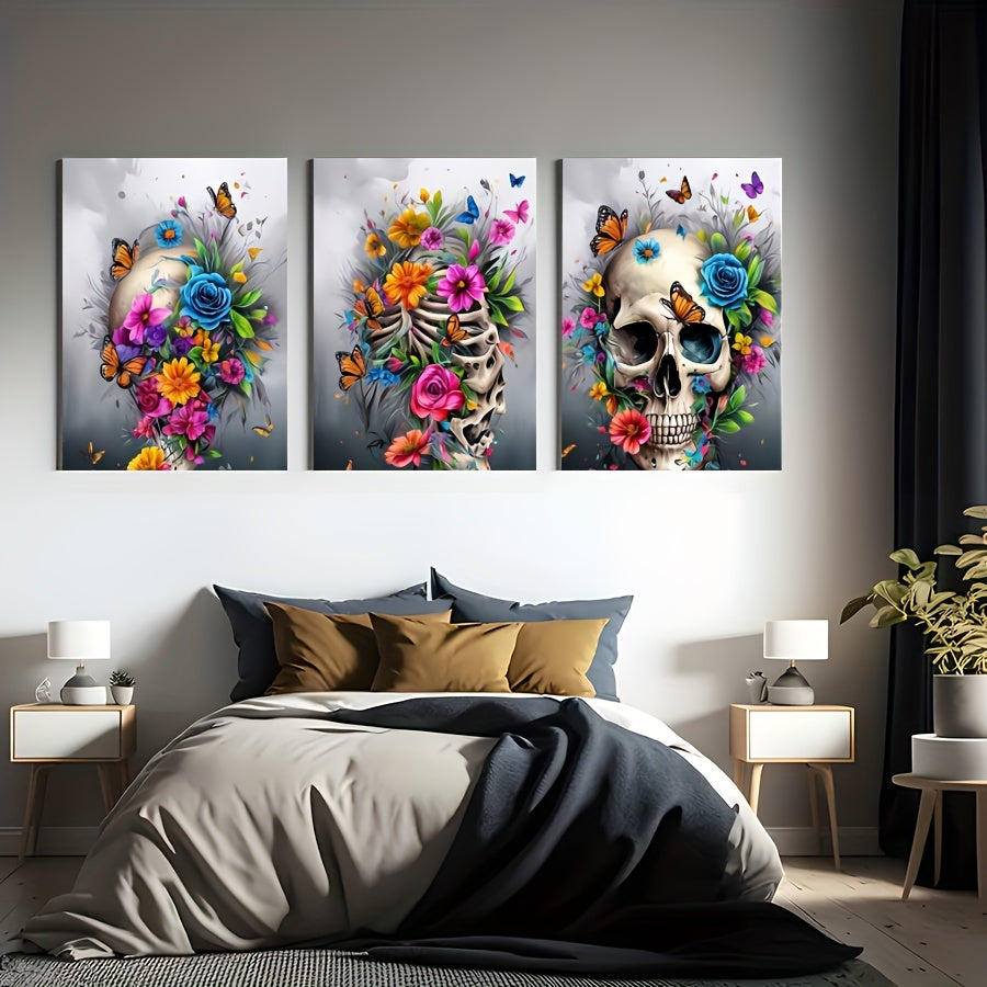 Skull Art Canvas Wall Decor Home Decor