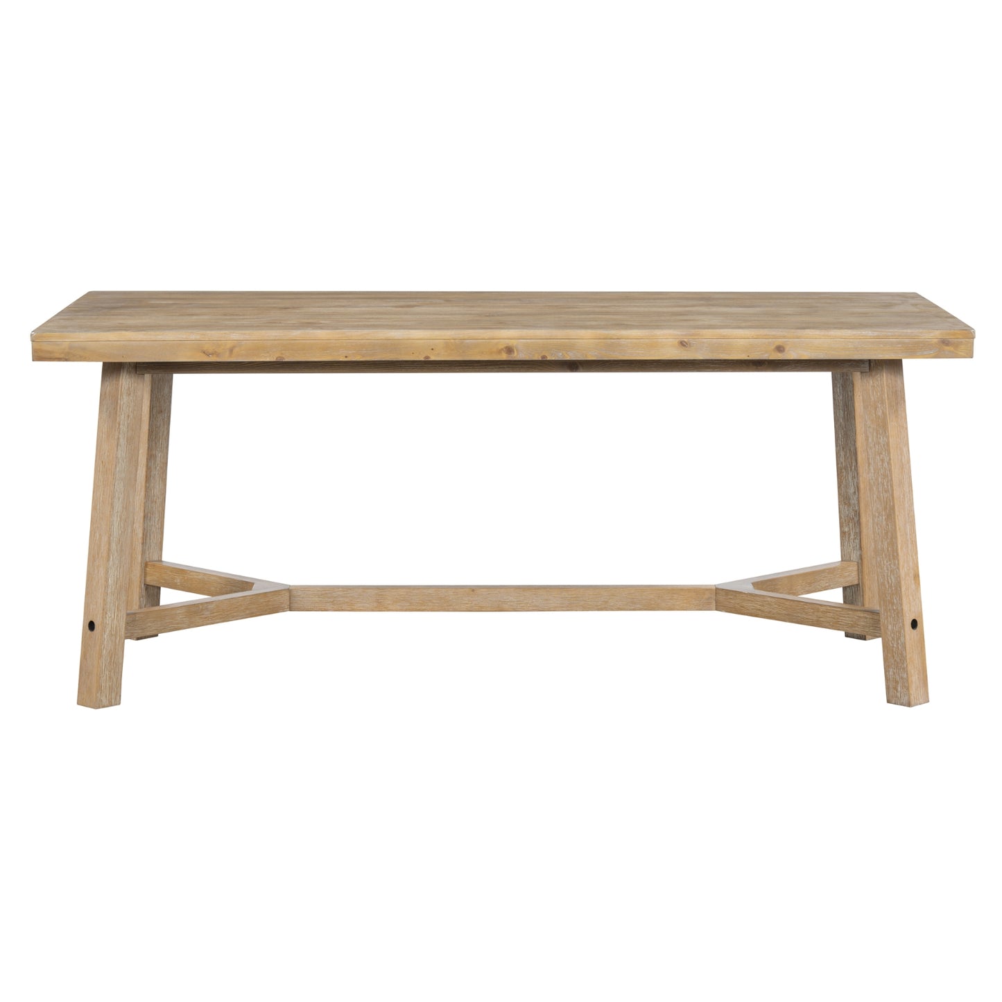 Enchanted Rectangular Table Farmhouse Dining Set With Upholstered Chairs