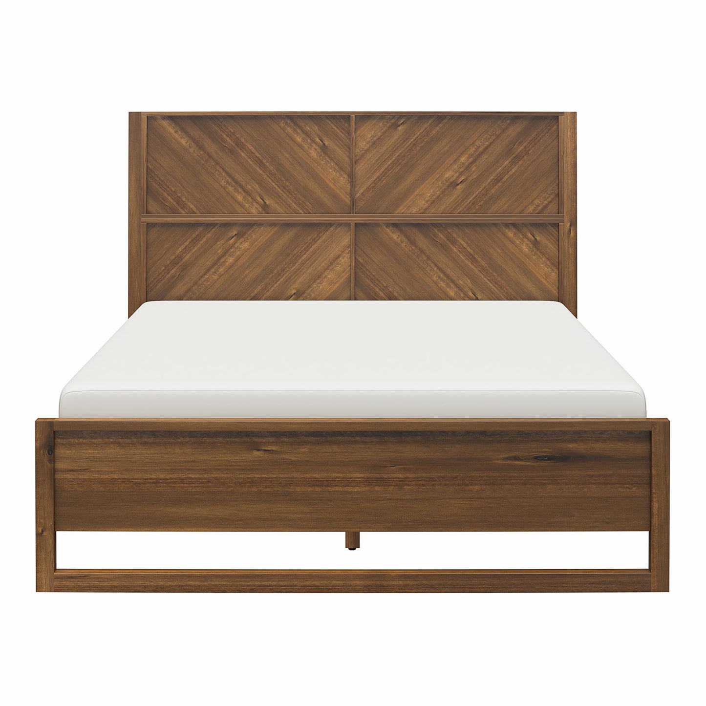 Archer Wood Bed Frame With Headboard