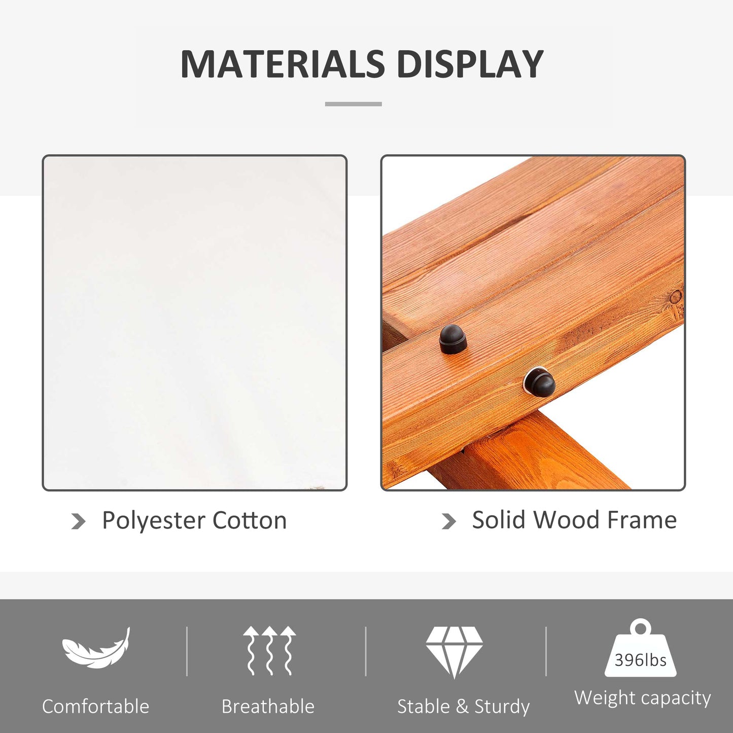 Outsunny All-In-One Outdoor Hammock With Stand And Canopy