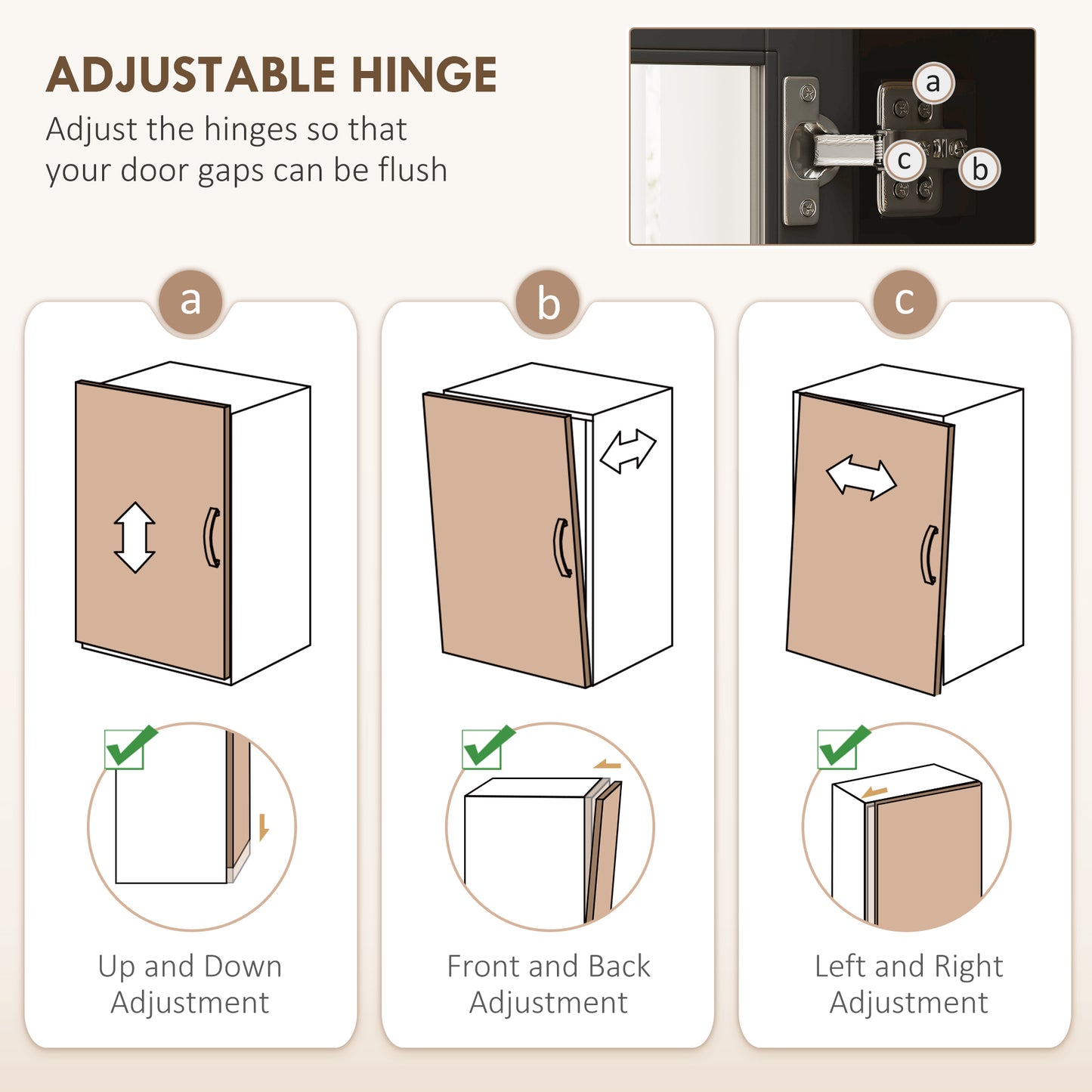 Freestanding Kitchen Cabinet, 71" Tall Pantry Cabinet, Modern Hutch with Wide Countertop, Adjustable Shelves, Black