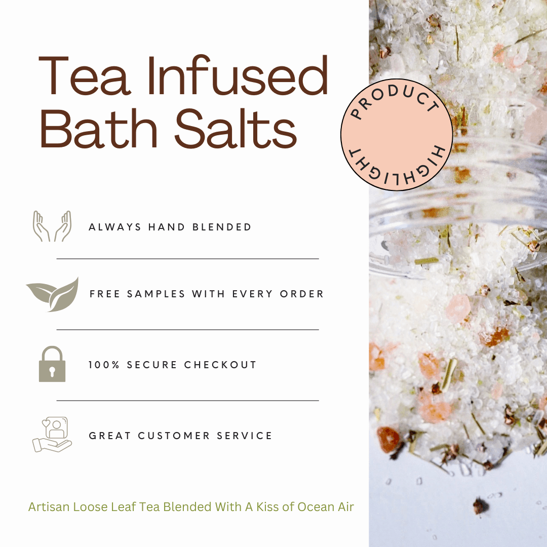 Beach Getaway Tea-Infused Bath Salts